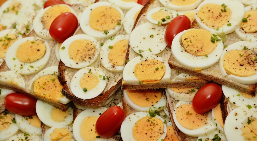 vejce na toastu