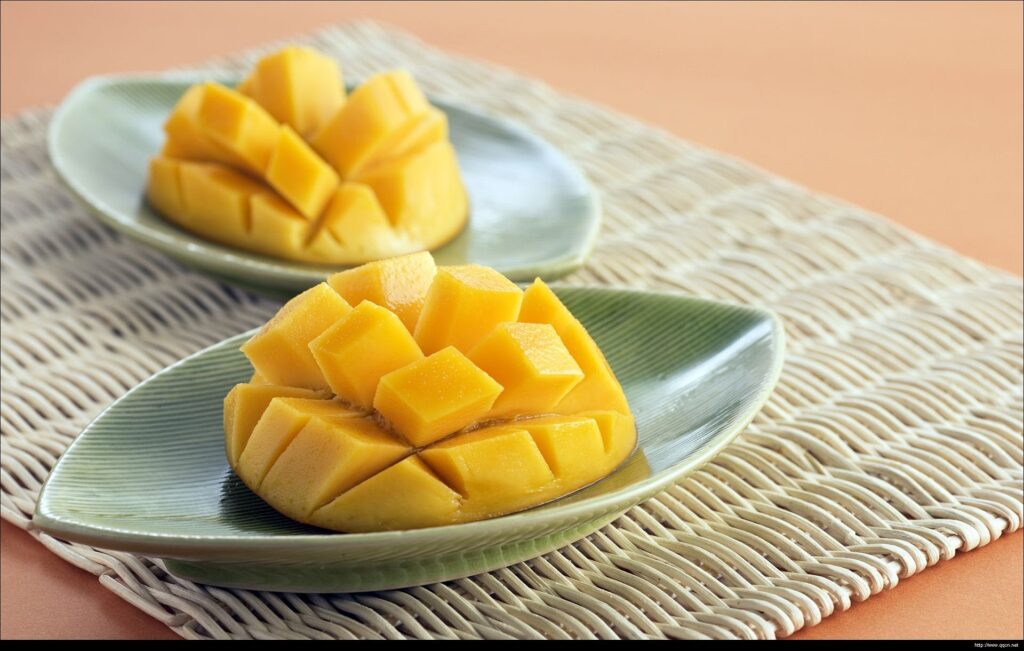 rozkrojené mango