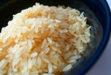 rýže v misce
