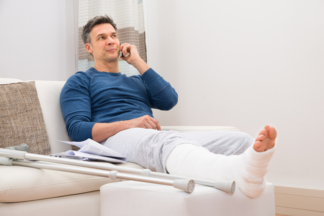 Životní pojištění – trvalé následky – zlomená noha