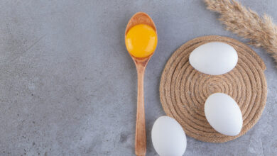 Vejce s odděleným žloutkem