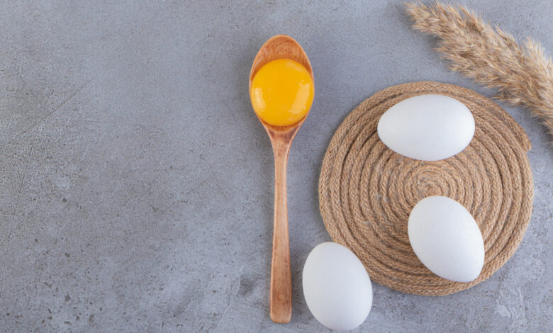 Vejce s odděleným žloutkem